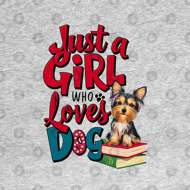 Just a girl who loves dog by T-shirt US